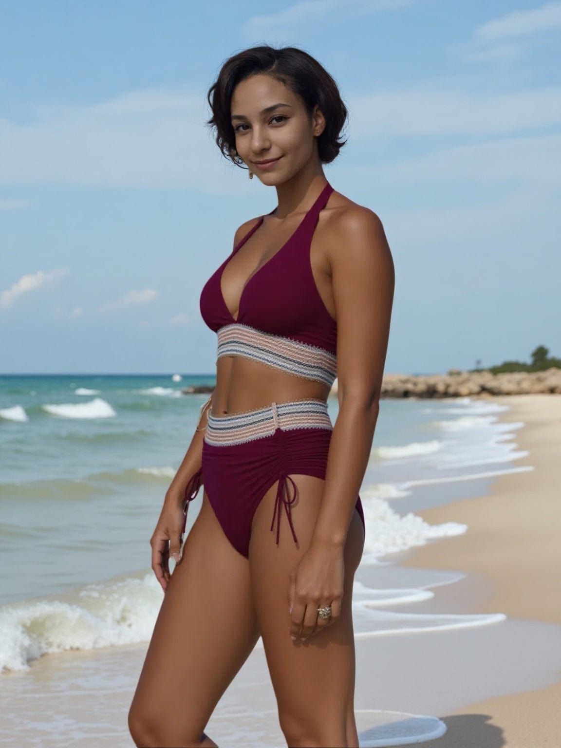 Odette™ | Maillot de Bain Deux Pièces Sculptant & Élégant