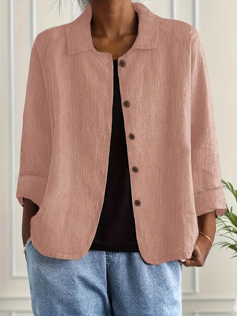 Adélie™ | Veste décontractée en lin