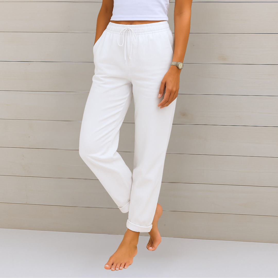 Anaé™ | Pantalon Décontracté Taille Élastique