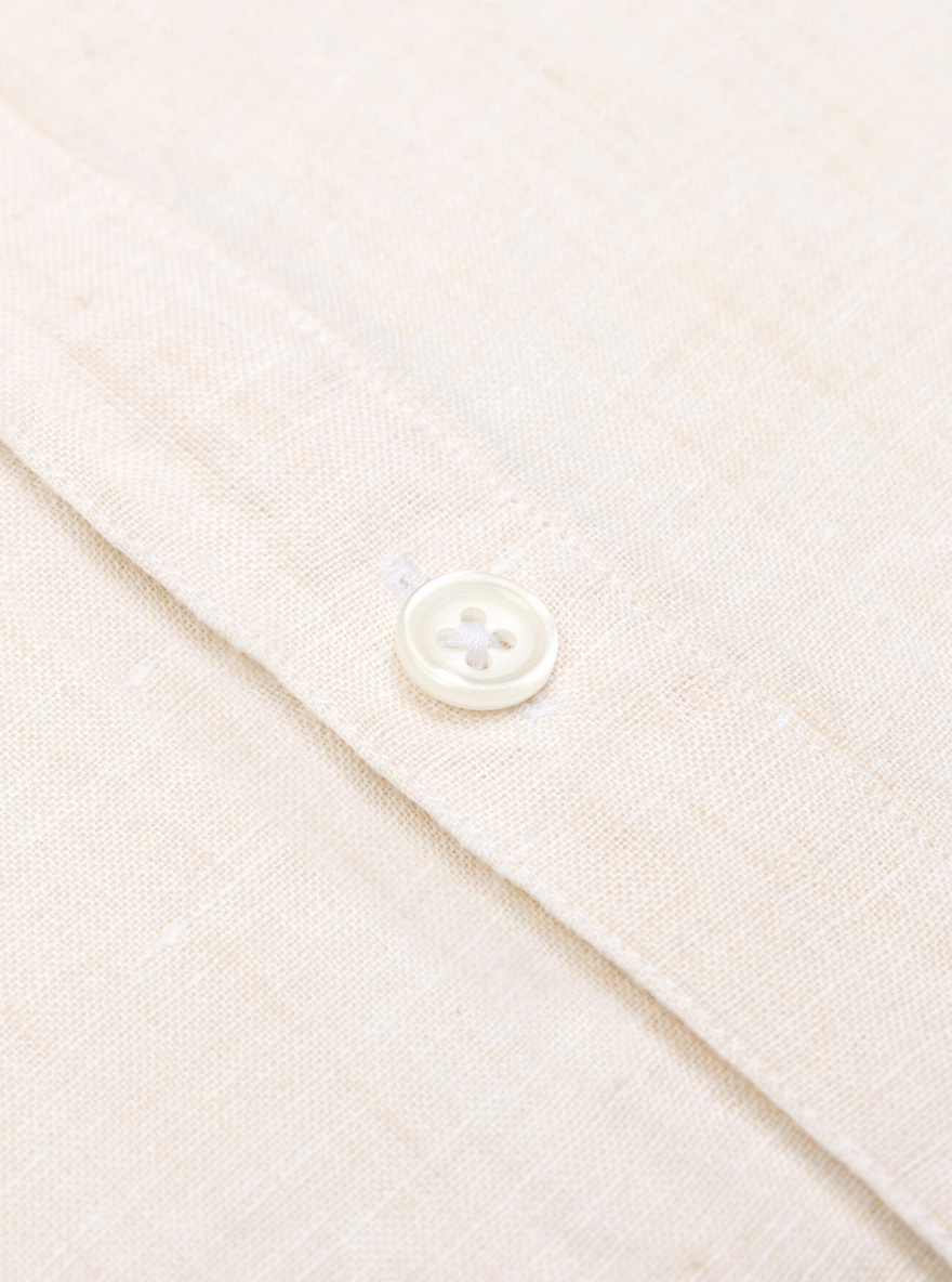 Garance™ | Chemise Col Tunisien Bleu Ciel