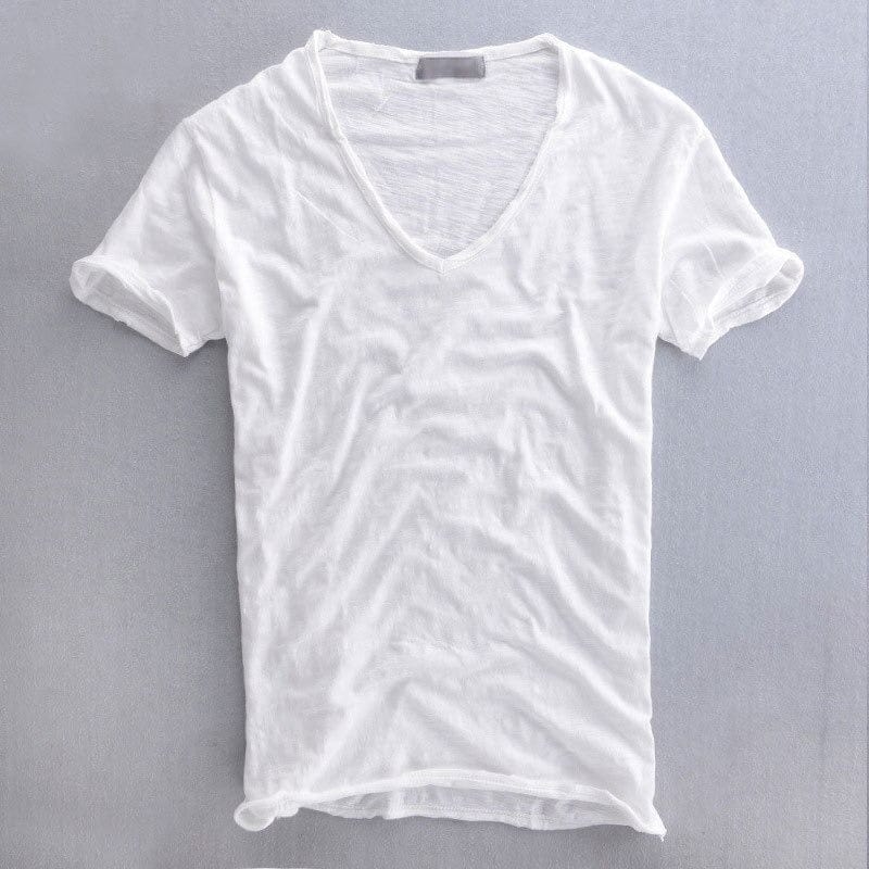 Ethan™ | T-shirt Col V Décontracté