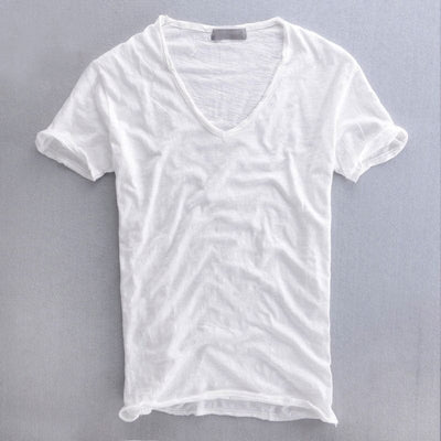 Ethan™ | T-shirt Col V Décontracté