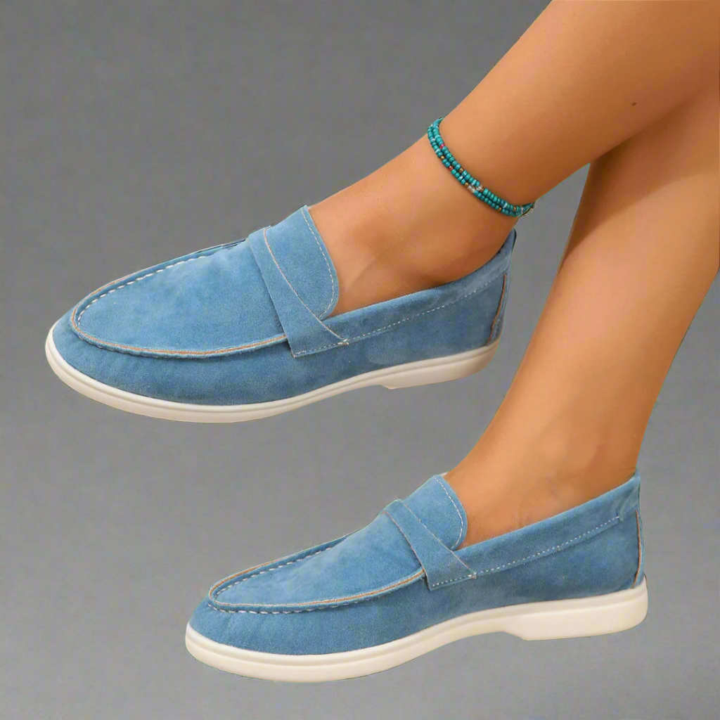 Alba™ | Mocassins en daim confortables