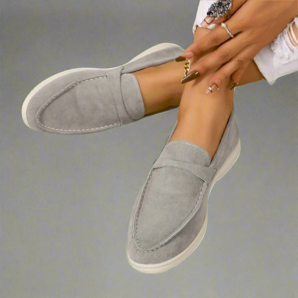 Alba™ | Mocassins en daim confortables