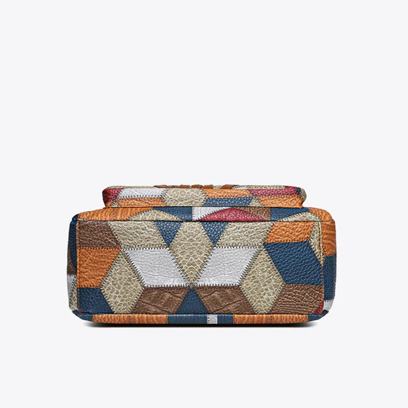 Lunève™ | Sac Bandoulière à Motifs Géométriques