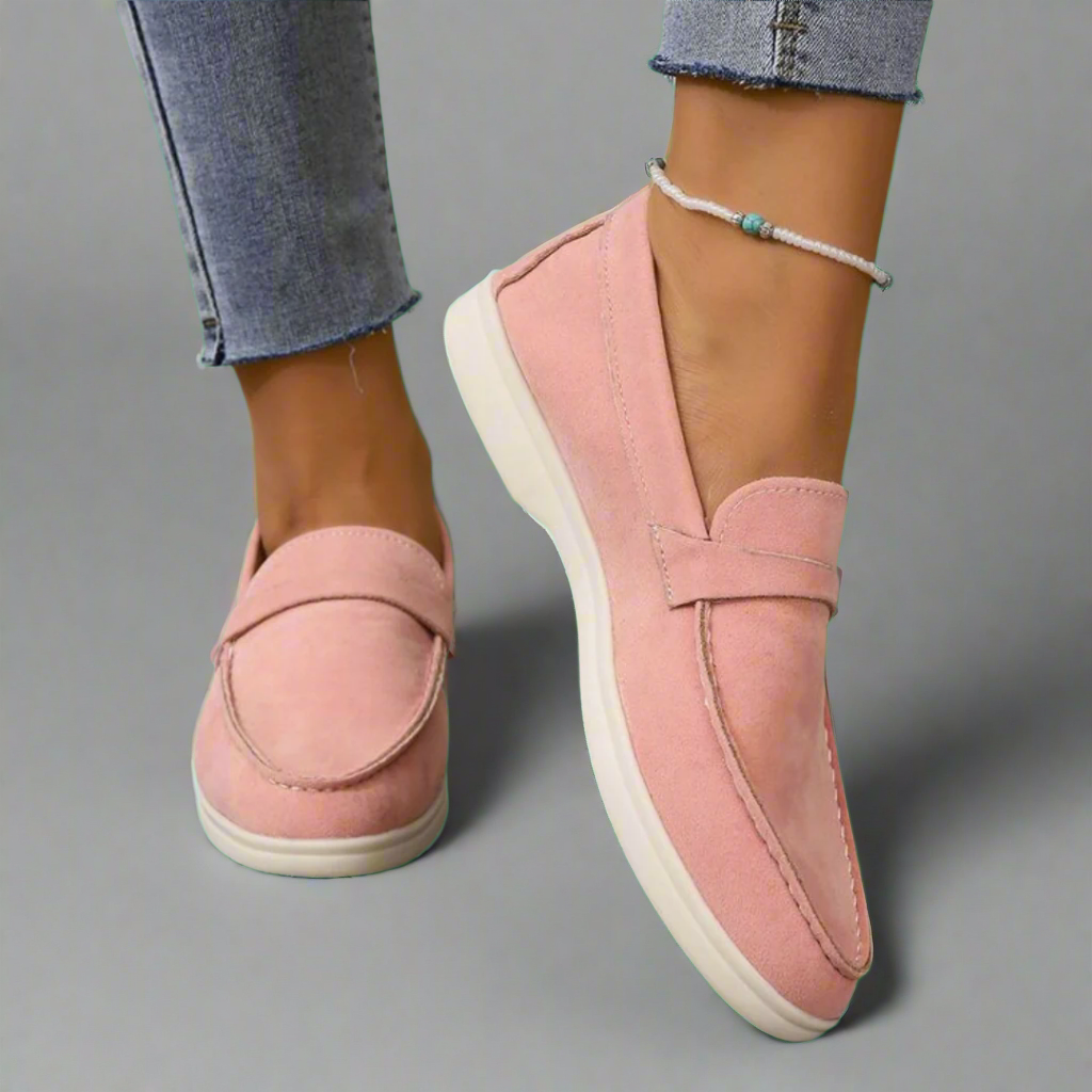 Alba™ | Mocassins en daim confortables