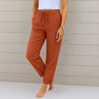 Anaé™ | Pantalon Décontracté Taille Élastique