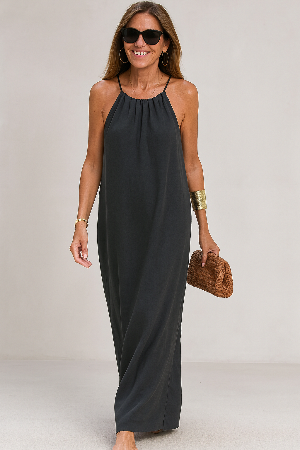 Luna | Robe fluide en lin