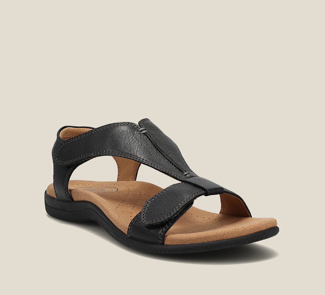 Giulia | Sandales orthopédiques en cuir décontractées