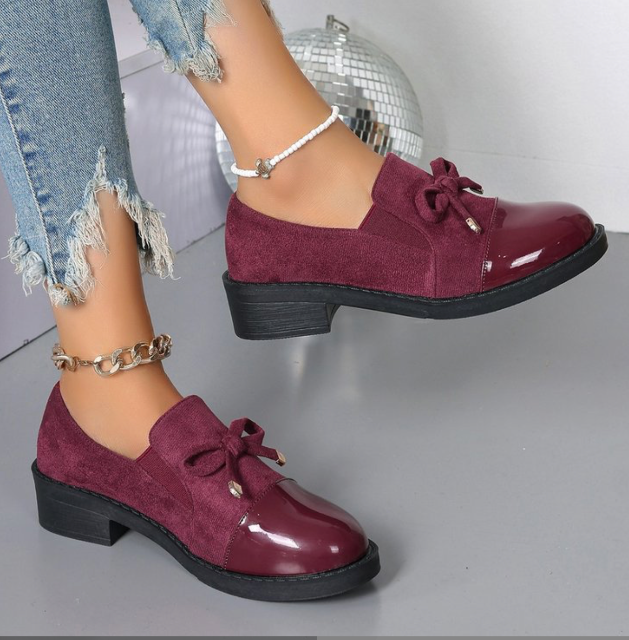 Flaurine™ | Mocassins à Nœud Élégants