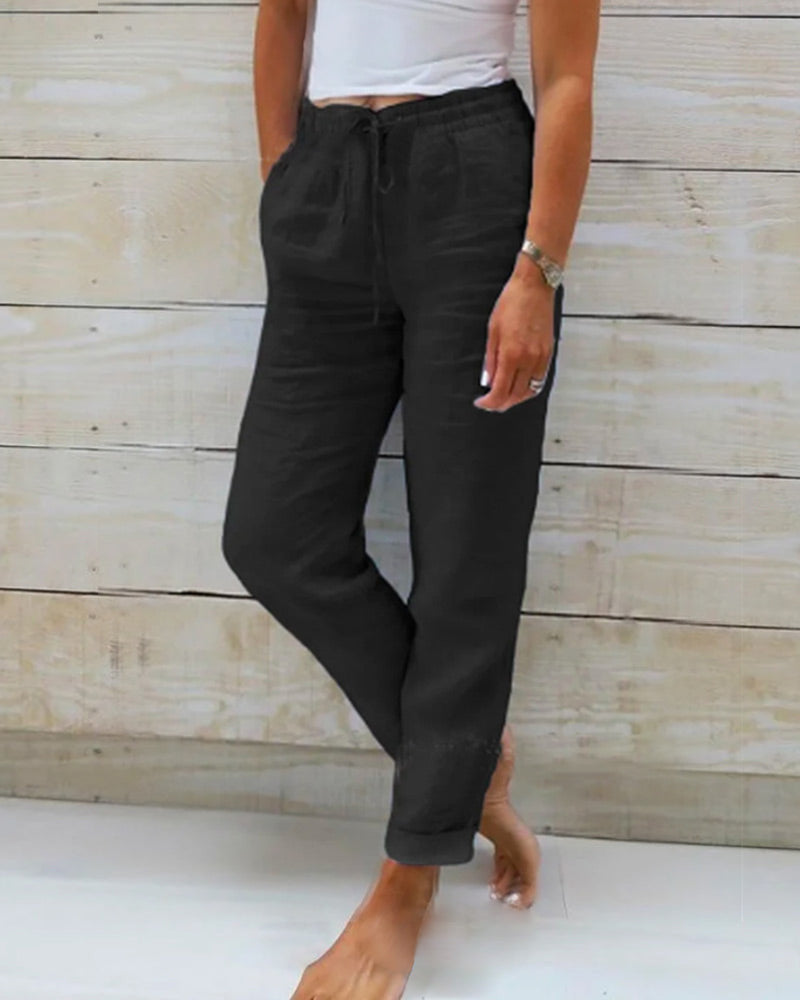 Luna | Pantalon confortable en lin
