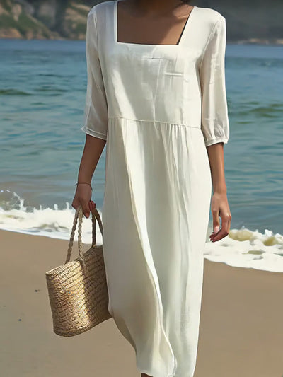 Althéa™ | Robe longue lin femme