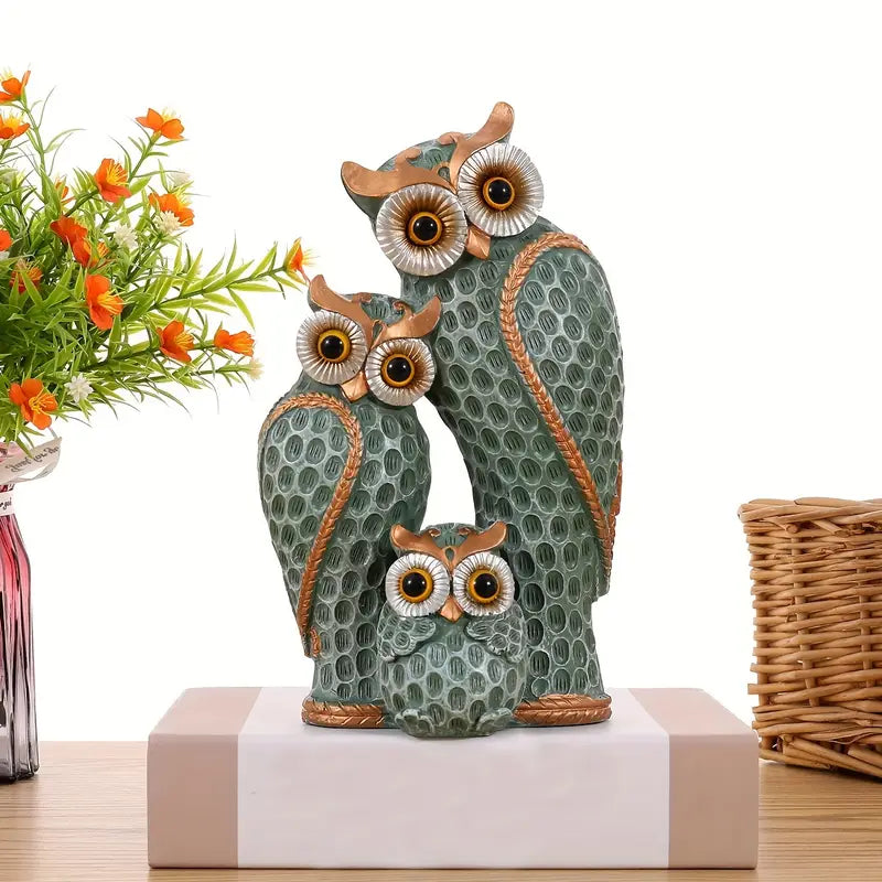 Cassandre™ | Ensemble de statues de hibou