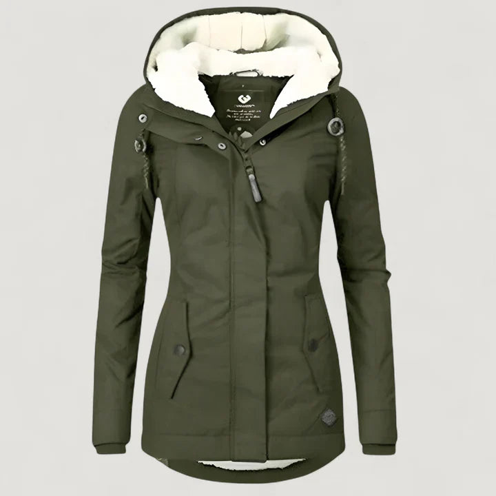 Elvira™ | Veste d’hiver doublée polaire pour femme