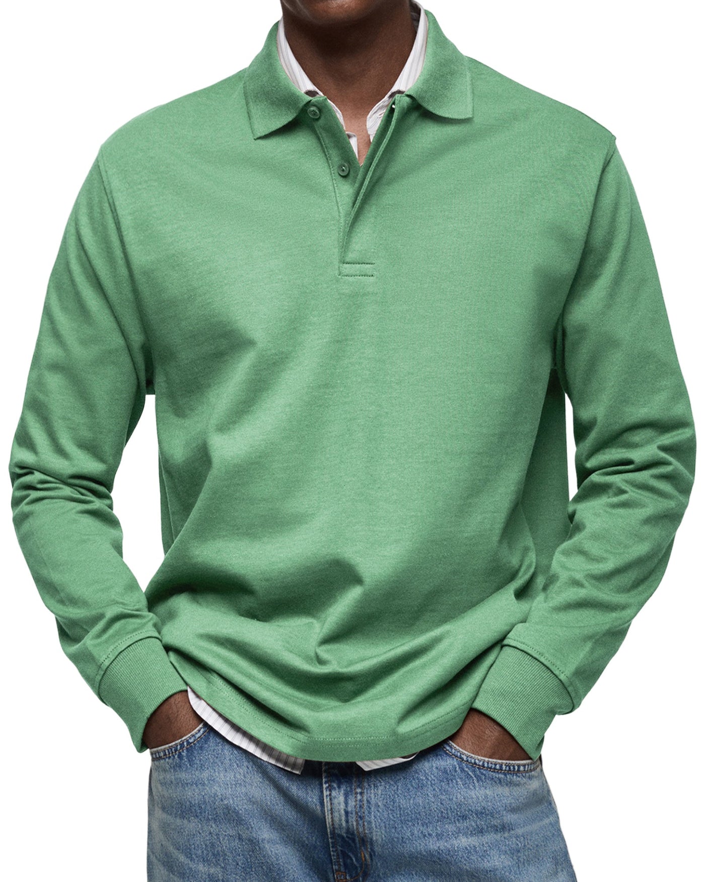 Ezio™ | Polo Homme Manches Longues