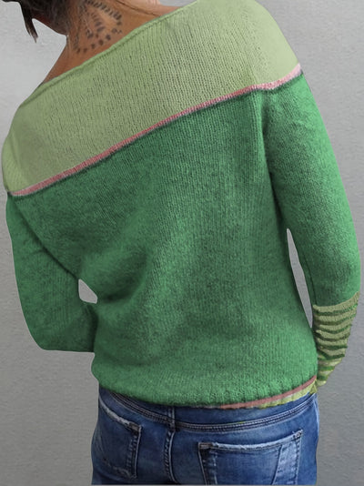 Edmonde™ | Pull Élégant à Rayures