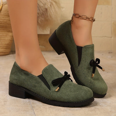 Flaurine™ | Mocassins à Nœud Élégants