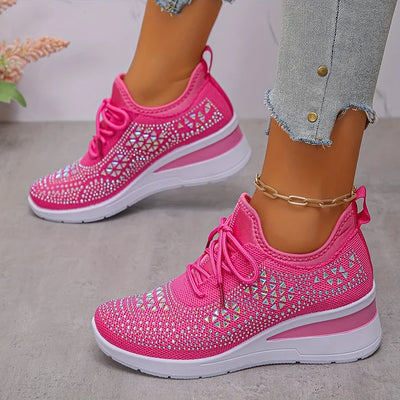 Aveline™ | Baskets respirantes à strass