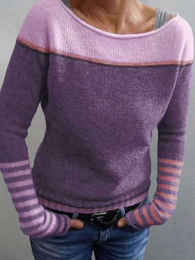 Edmonde™ | Pull Élégant à Rayures