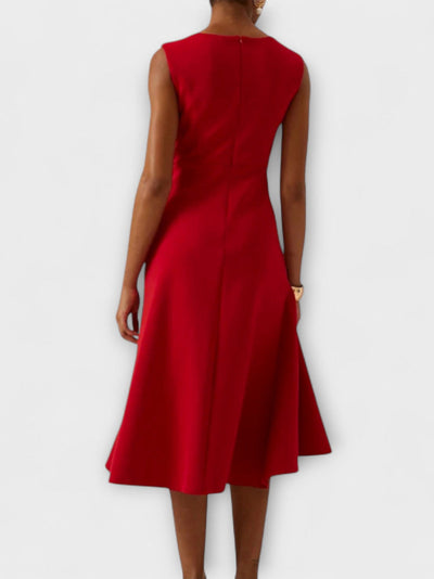 Amandine™ | Robe de Soirée Élégante à Détail Nœud