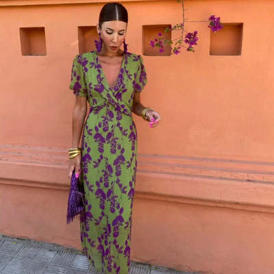 Énora™ | La robe midi qui respire l’été