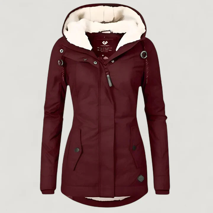 Elvira™ | Veste d’hiver doublée polaire pour femme