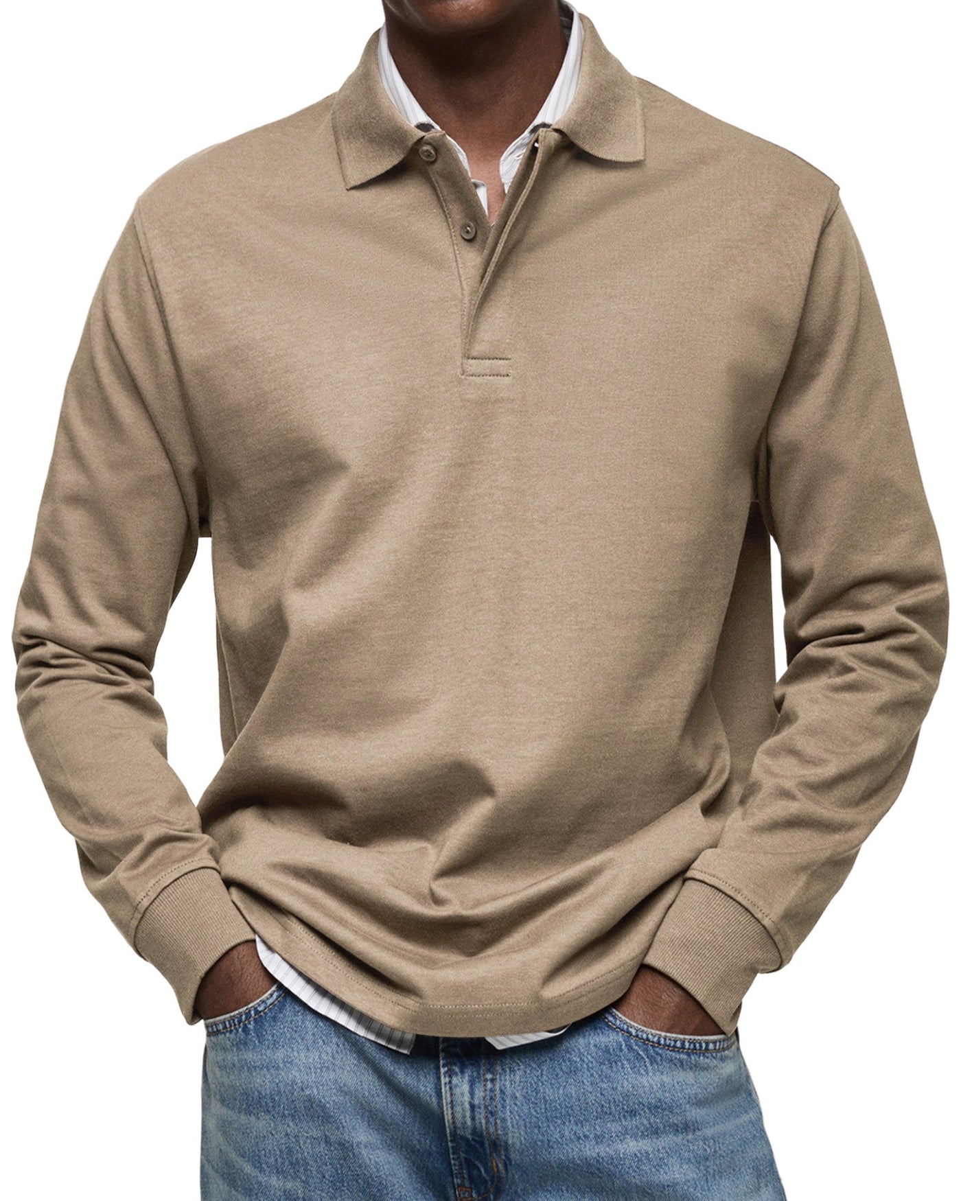 Ezio™ | Polo Homme Manches Longues