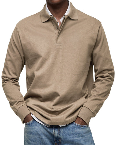Ezio™ | Polo Homme Manches Longues