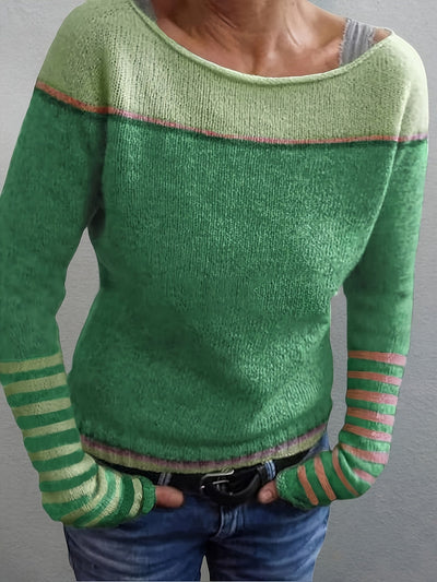 Edmonde™ | Pull Élégant à Rayures