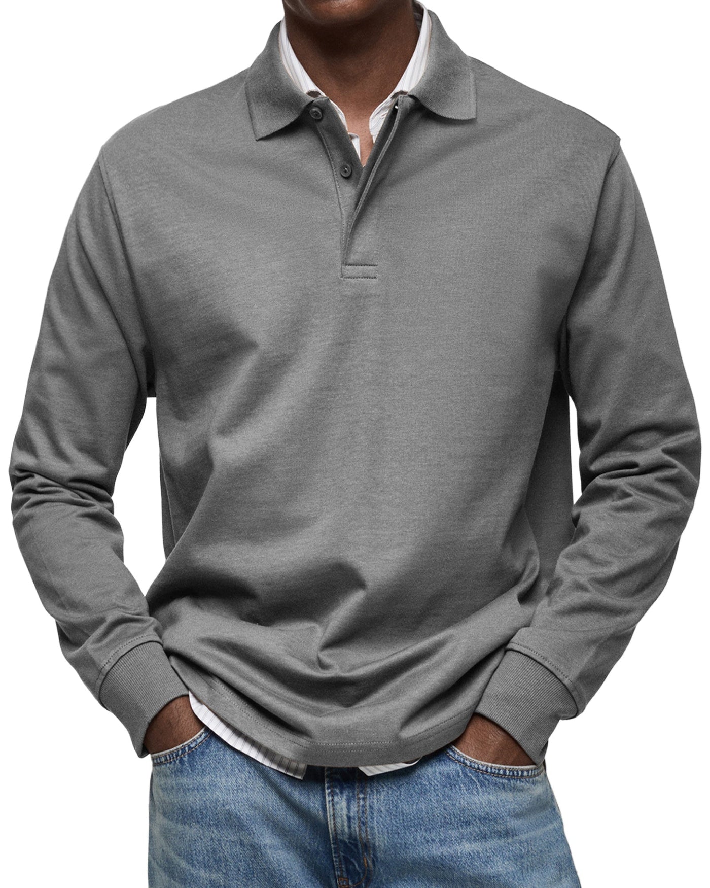 Ezio™ | Polo Homme Manches Longues