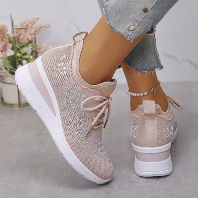 Aveline™ | Baskets respirantes à strass