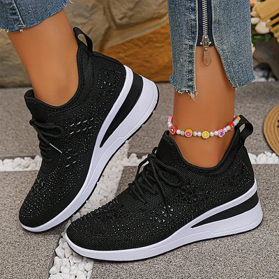 Aveline™ | Baskets respirantes à strass