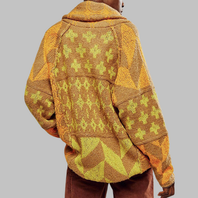 Nola™ | Veste Douce à Motifs Géométriques