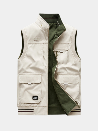 Alban™ | Gilet Multi-Poches Style Aventure
