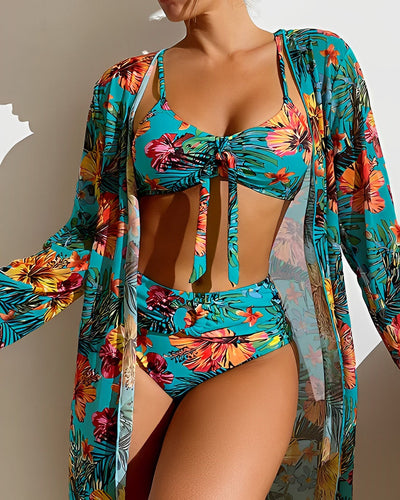 Gisèle™ | Ensemble Bikini et Paréo de Luxe
