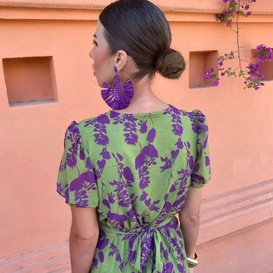 Énora™ | La robe midi qui respire l’été