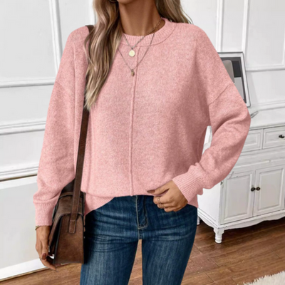 Elvire™ | Pull décontracté col rond