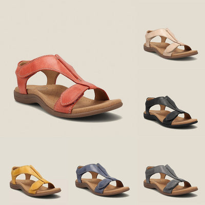 Giulia | Sandales orthopédiques en cuir décontractées