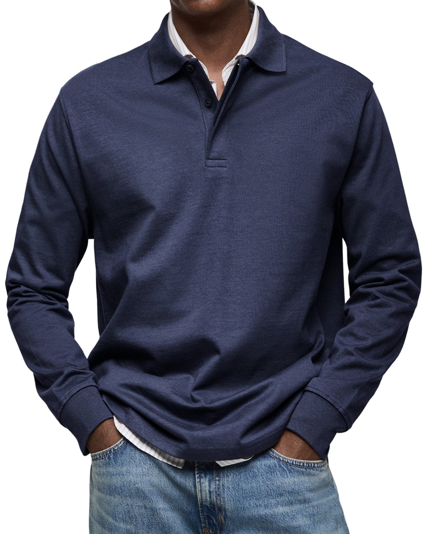 Ezio™ | Polo Homme Manches Longues