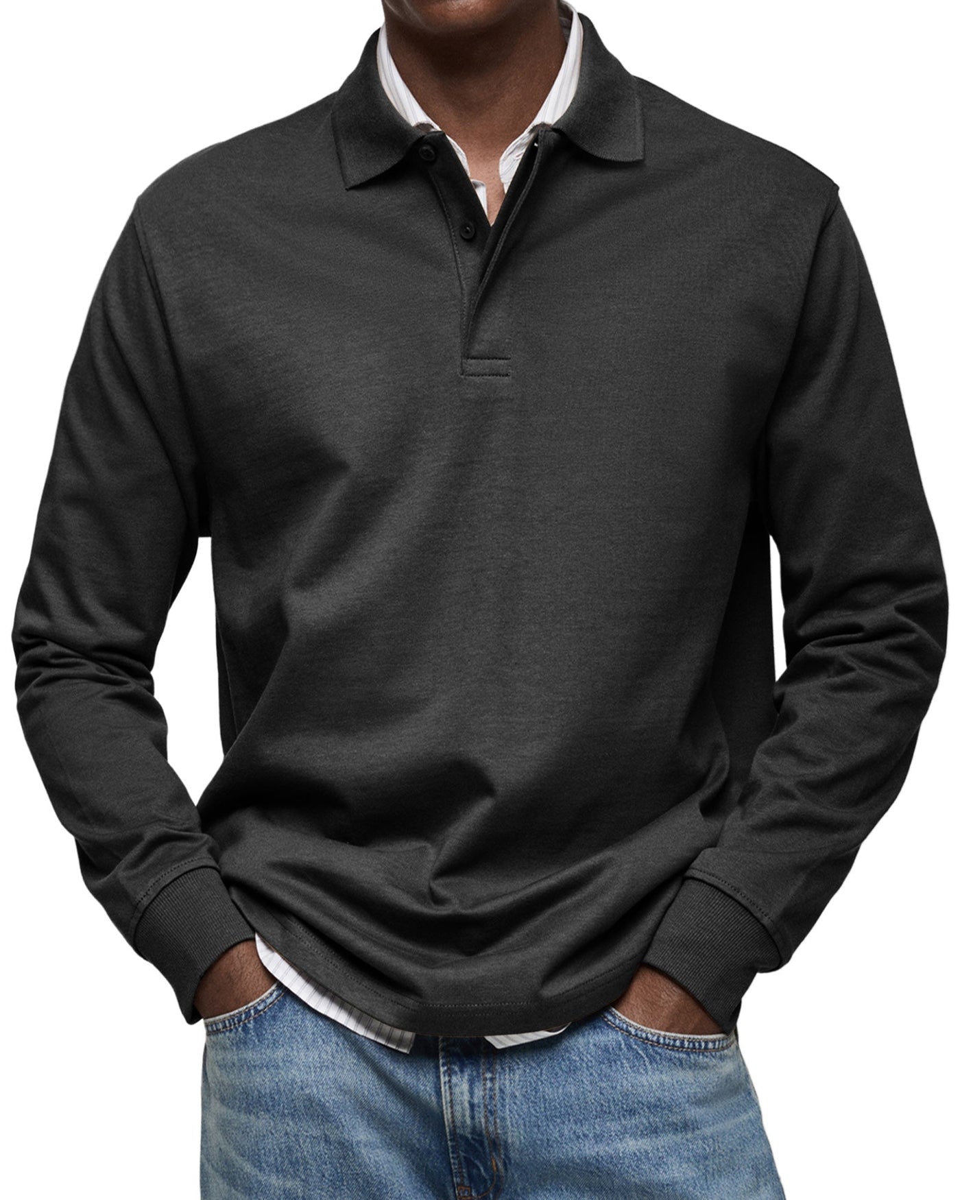 Ezio™ | Polo Homme Manches Longues