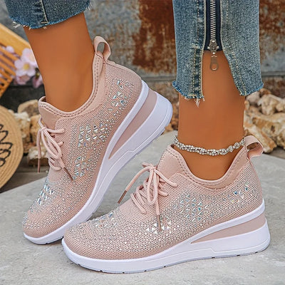 Aveline™ | Baskets respirantes à strass