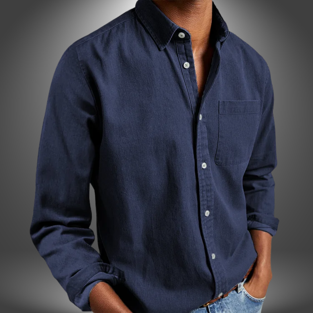 Louis™ | Chemise Décontractée en Denim