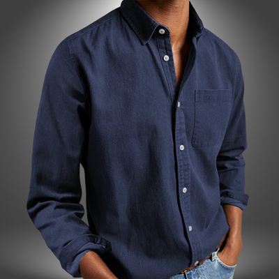 Louis™ | Chemise Décontractée en Denim