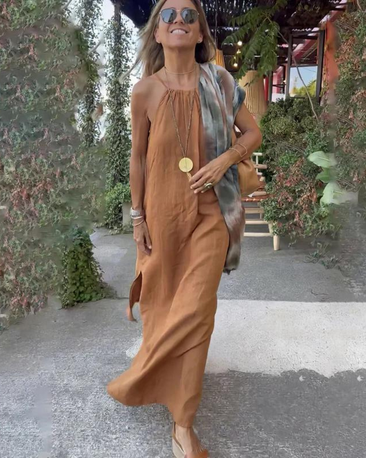 Luna | Robe fluide en lin