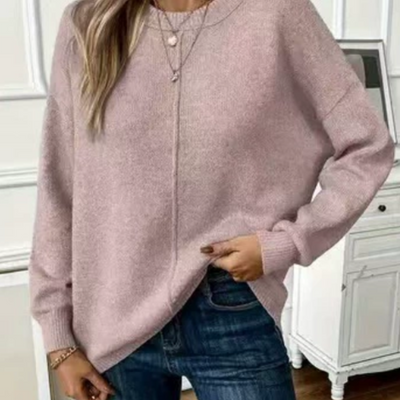 Elvire™ | Pull décontracté col rond