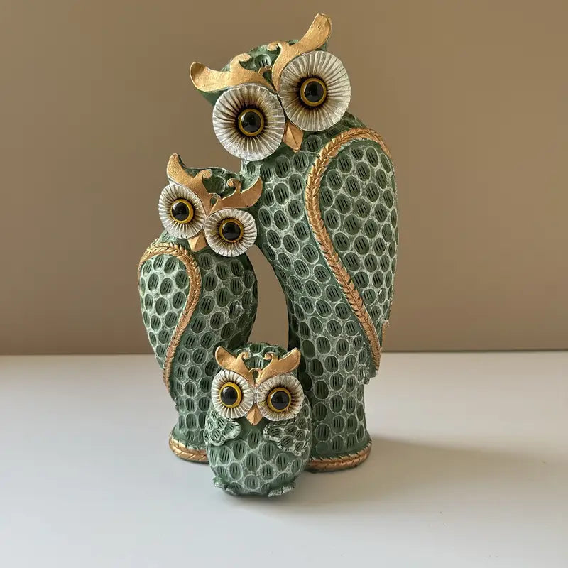 Cassandre™ | Ensemble de statues de hibou