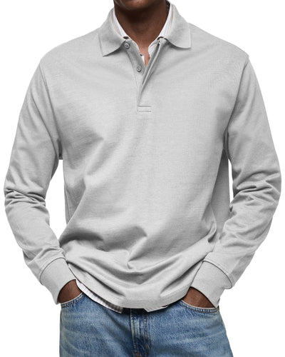 Ezio™ | Polo Homme Manches Longues