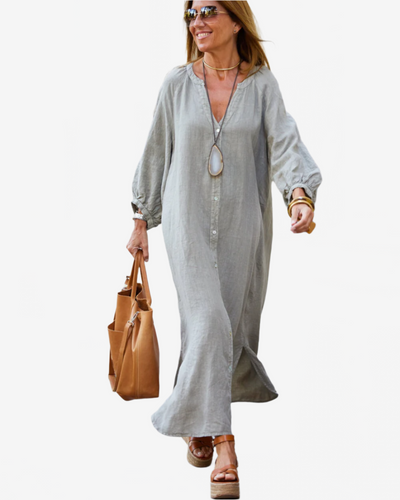 Luna | Jolie robe légère en lin