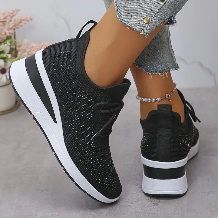 Aveline™ | Baskets respirantes à strass