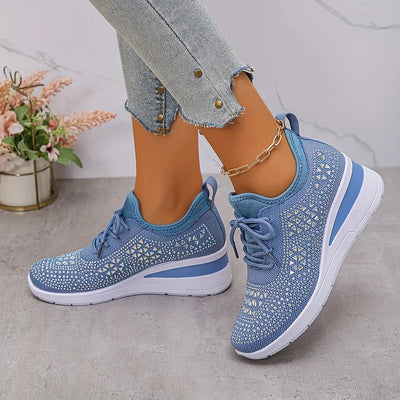 Aveline™ | Baskets respirantes à strass